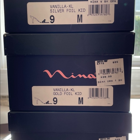 Nina’s Rhinestone Heel Sandals - Picture 12 of 14